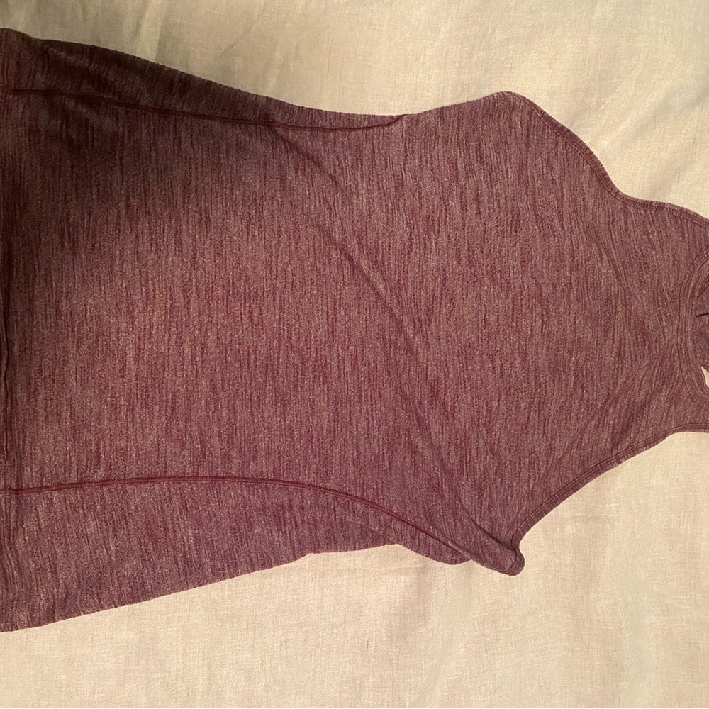 Lululemon Athletica Purple Cross Back Tank Top